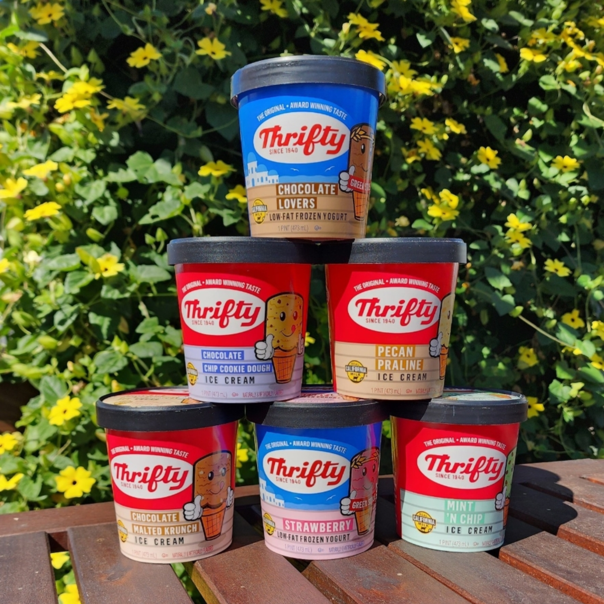 Thrifty Ice Cream Custom Pint Pack – Build Your Own 6-Pack!