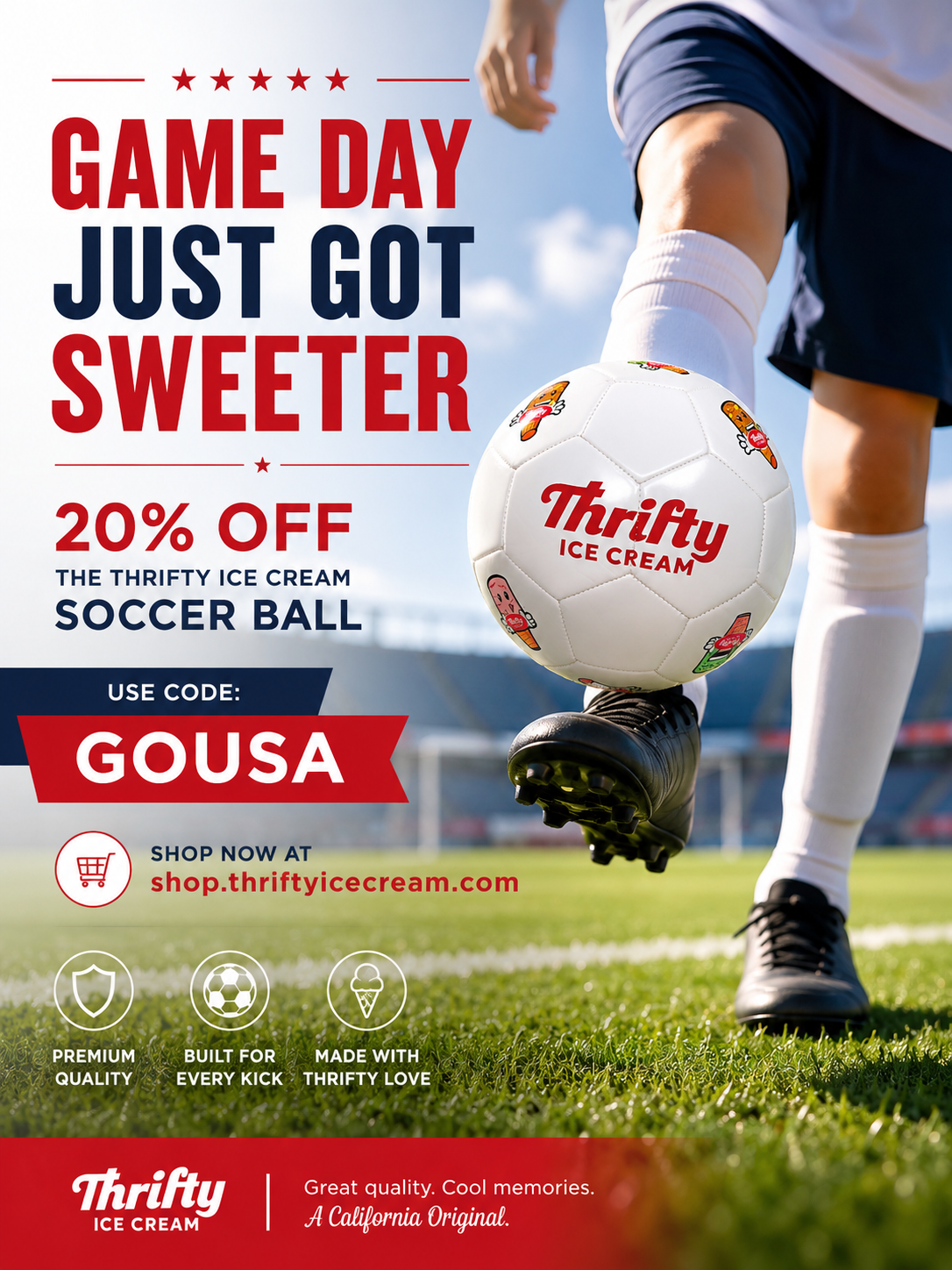 Thrifty Ice Cream Soccer Ball