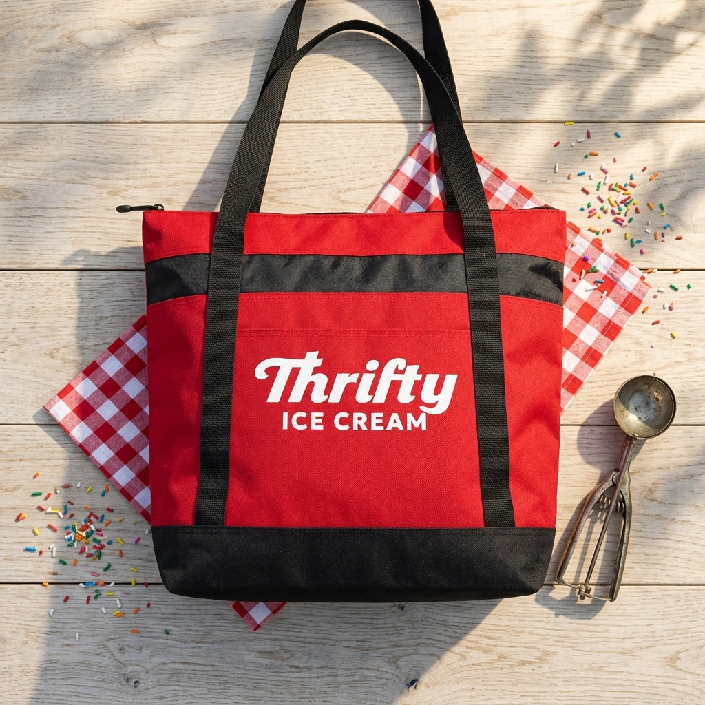 Thrifty Ice Cream Large Tote Cooler