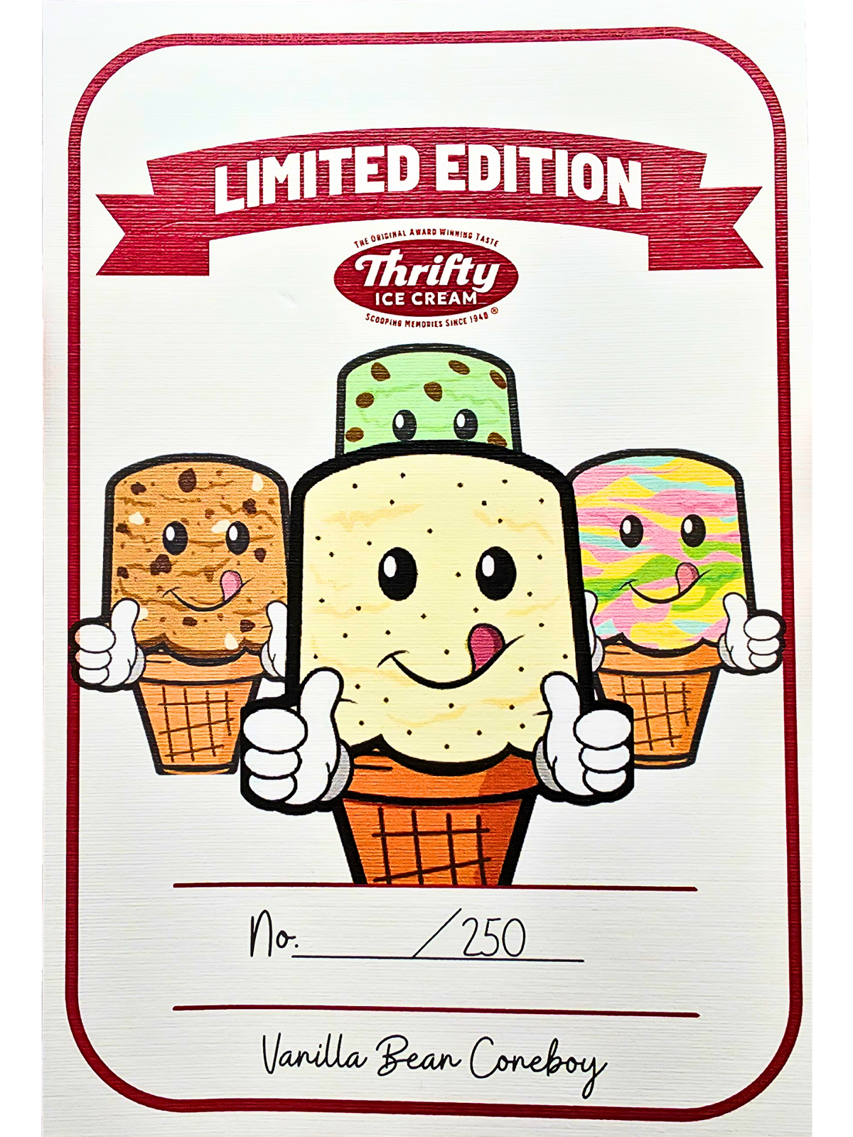 Limited Edition Coneboy Plushies